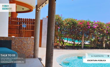 Villa Frente al Mar en El Puertecito
