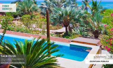 Villa Frente al Mar en El Puertecito