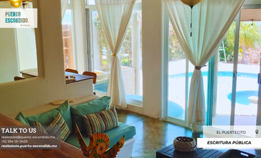 Villa Frente al Mar en El Puertecito