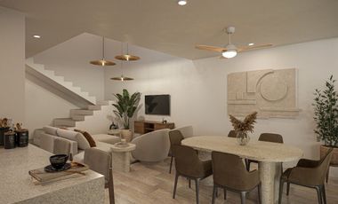 TOWNHOUSE EN VENTA EN PRIVADA ARENNA DZITYA, MERIDA.