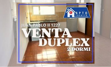 VENTA DUPLEX DOS DORMITORIOS, JUAN PABLO II