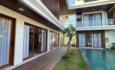 VILLA BRAND NEW 4BR FURNISHED WITH ROOFTOP VIEW LAUT NUSA DUA