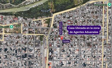 VENTA DE CASA CON USO COMERCIAL EN NUEVO LAREDO, TAMPS, ZONA DE ADUANA