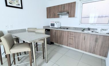 ESPECTACULAR DEPARTAMENTO EN RENTA EN EL CEBTRO DE GUADALAJARA AMUEBLADO SERV IN