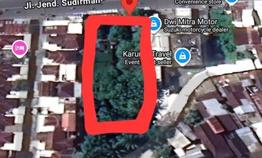 Jual cepat lahan nol jalan raya panglima sudirman kota mataram lombok