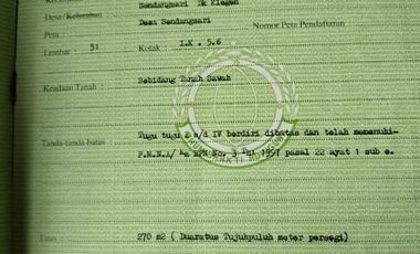 Tanah Dijual Tepi jl Mandung dekat kampus UNY wates