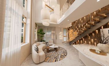 Pre-selling Modern Town Villas for Sale near Rockwell Makati, Mandaluyong City