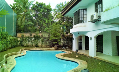 Dasmarinas and Forbes Park Village Makati House and Lot for Rent Lease