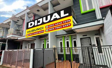 RUMAH TOWNHOUSE 2 LANTAI FREE PAJAK -DAERAH KENTEN SEBELAH INDOGROSIR
