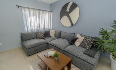 CASA EN VENTA EN PLAYA DEL CARMEN 2 HABITACIONES CON GYM, CASA CLUB ALBERCA, AREA GRILL EN PROMOCIÓN