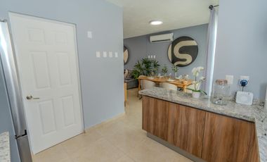 CASA EN VENTA EN PLAYA DEL CARMEN 2 HABITACIONES CON GYM, CASA CLUB ALBERCA, AREA GRILL EN PROMOCIÓN