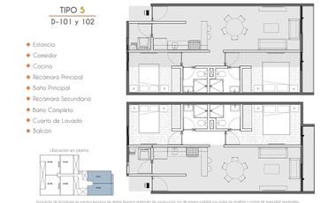 PRE VENTA DEPARTAMENTO, 2 RECÁMARAS, 2 BAÑOS, PORTALES, BENITO JUAREZ, CDMX