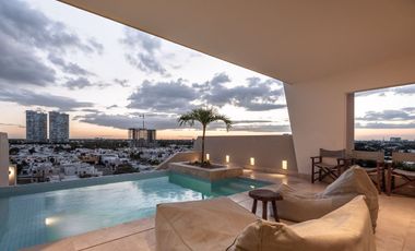 Departamento de 2 Rec, Amueblado en Altabrisa