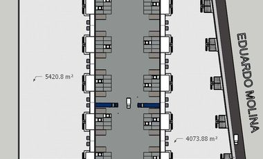 Bodega en Renta  en TALISMAN, 9,400 m2