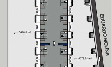 Bodega en Renta  en TALISMAN, 4,380 m2