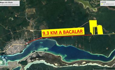Venta Terreno de 10 ha en Bacalar, Q. Roo