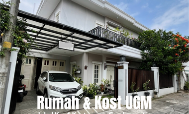 Rumah dan Kost Eksklusif 10 kamar delat UGM