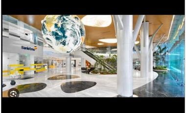 ALQUILO OFICINA AMOBLADA FINANCIAL PARK 258M2 + TERRAZA CDE JP