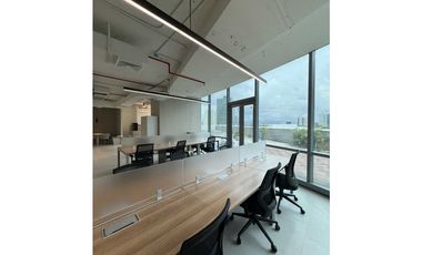 ALQUILO OFICINA AMOBLADA FINANCIAL PARK 258M2 + TERRAZA CDE JP