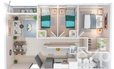 Departamento en Venta en Santa Rosa con Departamental