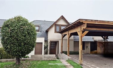 Casa en Venta en Camino del Paisaje con camino Del Monte, Lo Cañas - Alto Macul,