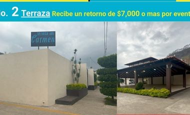 En venta Local Comercial, Casa y Terraza para Eventos.