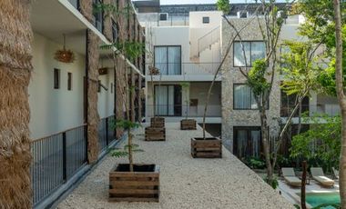 DEPARTAMENTO 1 RECÁMARA EN VENTA , LA VELETA TULUM, EXCELENTE UBICACIÓN Y OPORTUNIDAD DE INVERSIÓN!