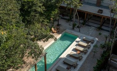 DEPARTAMENTO 1 RECÁMARA EN VENTA , LA VELETA TULUM, EXCELENTE UBICACIÓN Y OPORTUNIDAD DE INVERSIÓN!