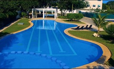 CASA EN VENTA EN PLAYA DEL CARMEN 3 HABITACIONES CON ALBERCA CERCA A PLAYA ACCESO PRIVADO PROMOCIÓN