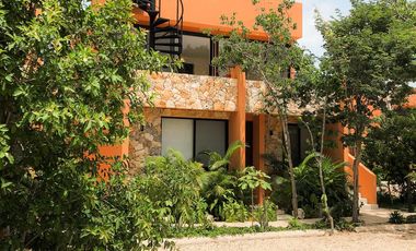 CASA EN VENTA EN TULUM 3 HABITACIONES CON ALBERCA INFINITY, ZONA DE REUNIONES JUEGOS PARA NIÑOS