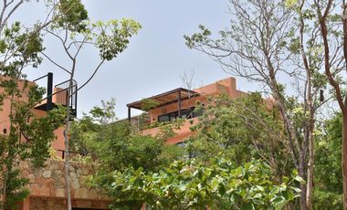 CASA EN VENTA EN TULUM 3 HABITACIONES CON ALBERCA INFINITY, ZONA DE REUNIONES JUEGOS PARA NIÑOS