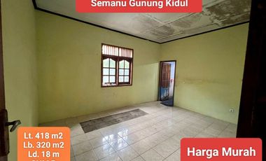 Jual cepat rumah murah di candirejo semanu gunung kidul strategis