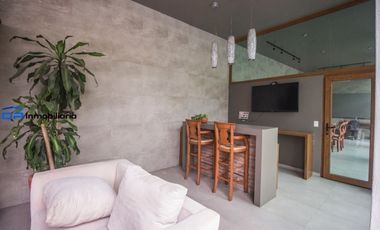 RENTA TOWN HOUSE AMUEBLADO EN LOMAS DEL VALLE