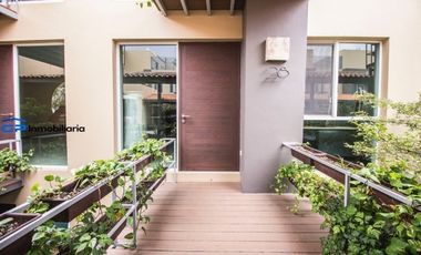 RENTA TOWN HOUSE AMUEBLADO EN LOMAS DEL VALLE