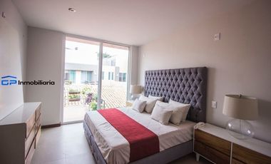 RENTA TOWN HOUSE AMUEBLADO EN LOMAS DEL VALLE