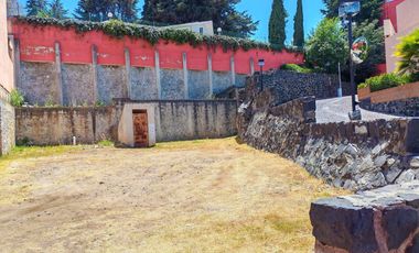 TERRENO EN VENTA EN  CONDOMINIO EN CUAJIMALPA