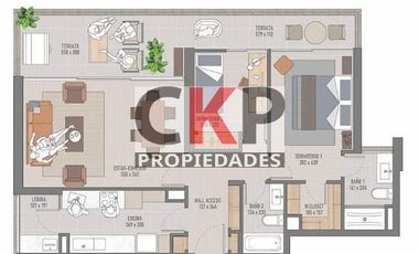 Departamento en Venta en Lyon / Bilbao