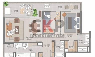 Departamento en Venta en Lyon / Bilbao