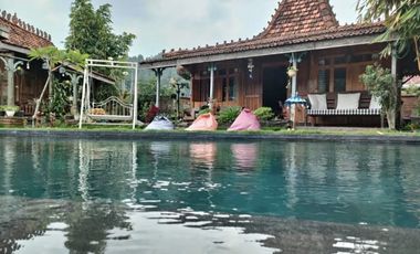 Jual villa joglo trawas pacet