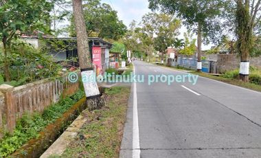 Rumah dengan tanah luas di tepi jalan utama blabak, mungkid, magelang