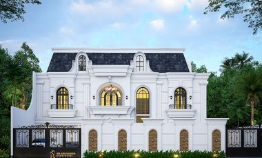 Dijual Rumah American Classic Private Pool Jati Padang Jaksel