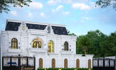 Dijual Rumah American Classic Private Pool Jati Padang Jaksel