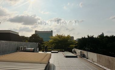 Hunian Nyaman & Luas Dengan Rooftop Di Menteng
