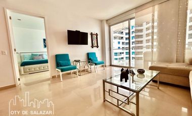 Apartamento turístico con amplio balcón con vista al mar y atardeceres