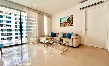 Apartamento turístico con amplio balcón con vista al mar y atardeceres