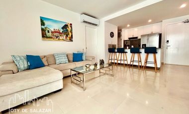 Apartamento turístico con amplio balcón con vista al mar y atardeceres