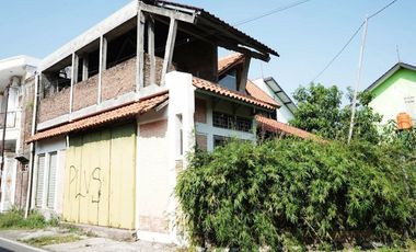 Rumah di sumber banjarsari lokasi strategis 2 muka