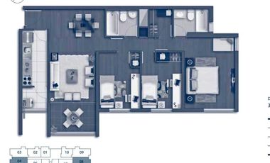 Departamento en venta en CALAMA