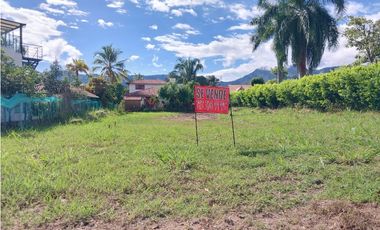 VENTA ESPECTACULAR LOTE EN EL MEJOR CONDOMINIO DE CHINAUTA C/MARCA