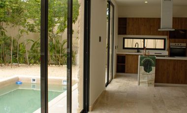 VILLA EN VENTA DE 3 RECAMRAS CON ALBERCA UBICADA EN TULUM